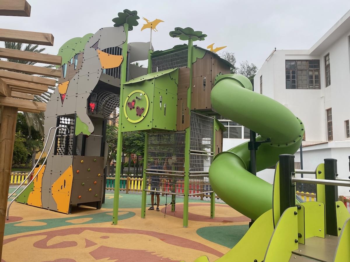 Children playground in Pajara